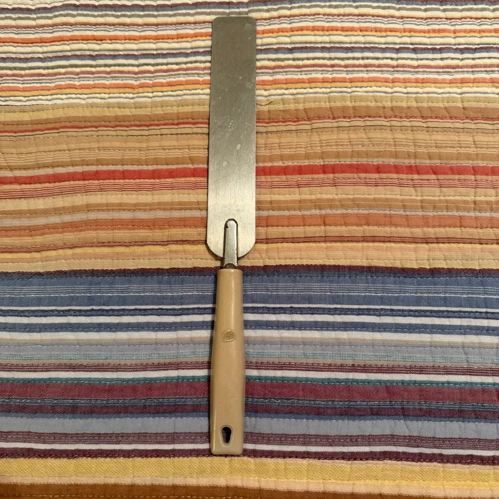 Vintage Ekco Stainless Steel Offset Spatula Offset Icing‎ Spreader USA